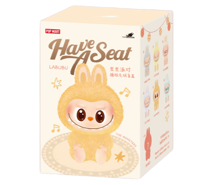POP MART LABUBU V3 THE MONSTERS HAVE A SEAT BLIND BOX (SINGLE