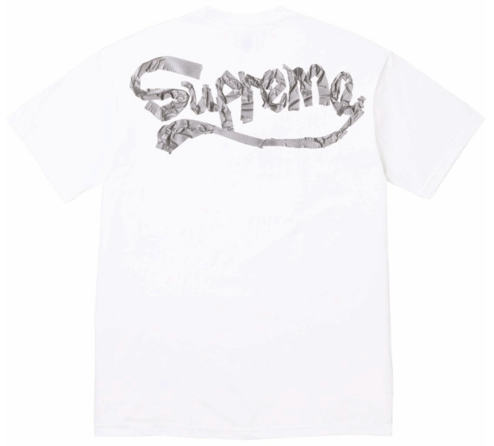 19AW Supreme Smoke Tee white XL シュプリーム スモーク Tシャツ 白 新品未使用・半タグ付 Supreme Smoke Tee White 19AW week1
