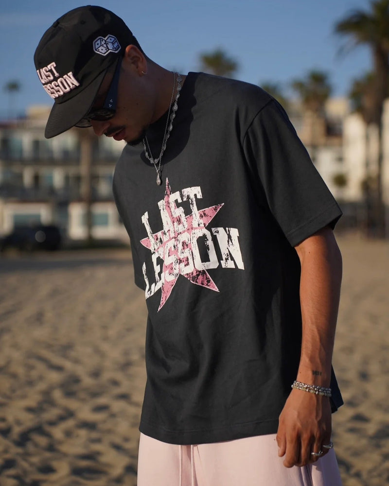 LAST LESSON 'ALL-STAR' BLACK T-SHIRT
