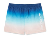 CASABLANCA GRADIENT MONOGRAM 'BLUE' SWIM SHORTS