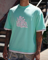 LAST LESSON 'HANDSTYLE' 3 LAYER T-SHIRT