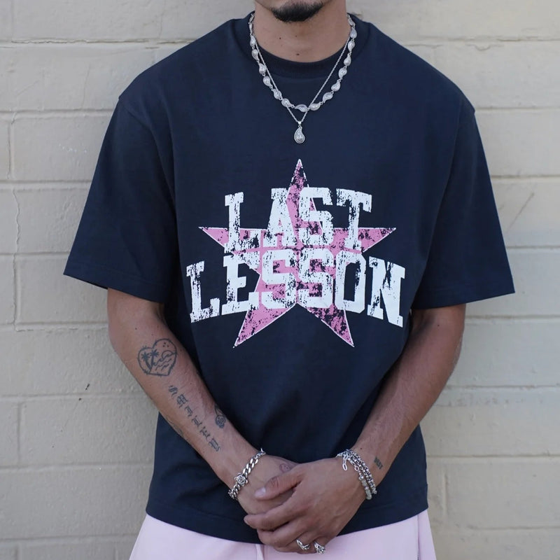 LAST LESSON 'ALL-STAR' BLACK T-SHIRT