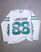 LAST LESSON 'DOUBLE SLEEVE' WHITE JERSEY