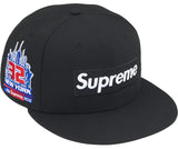 SUPREME SHOP BOX LOGO NEW ERA 'BLACK - NEW YORK' FITTED CAP
