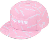 SUPREME WORLD FAMOUS BOX LOGO NEW ERA 'LIGHT PINK' FITTED CAP