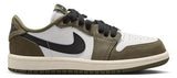 JORDAN 1 LOW OG 'MEDIUM OLIVE' (KIDS)