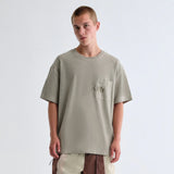 KITH QUINN S/S POCKET T-SHIRT 'HAZE'