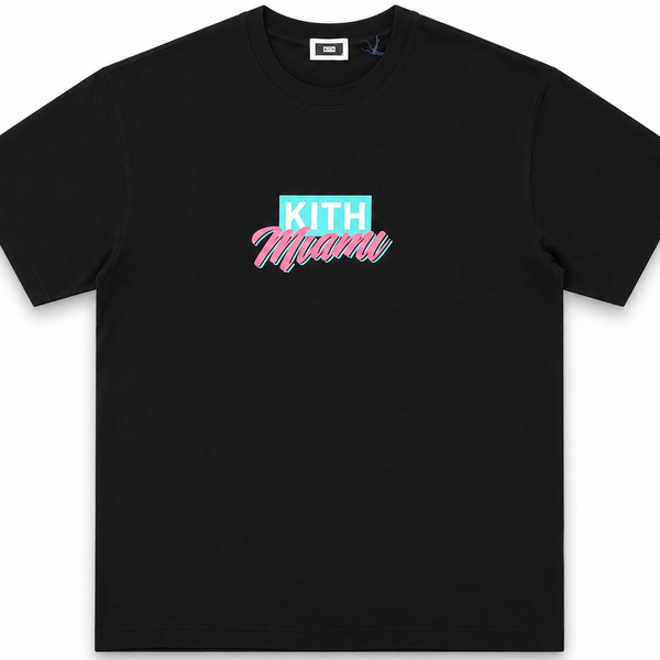 KITH MIAMI S/S CLASSIC LOGO T-SHIRT 'BLACK' – PAIRFECT