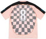 SUPREME CHECKERBOARD FOOTBALL JERSEY 'PINK' (SS26)