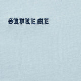 SUPREME WASHED S/S PREMIUM T-SHIRT 'LIGHT BLUE' (FW26)