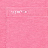 SUPREME S/S POCKET 'PINK' T-SHIRT (FW25)