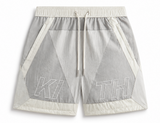 KITH WASHED NYLON TURBO SHORTS 'PACIFY GREY'
