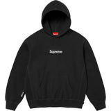 SUPREME BOX LOGO BLACK HOODIE (FW25)