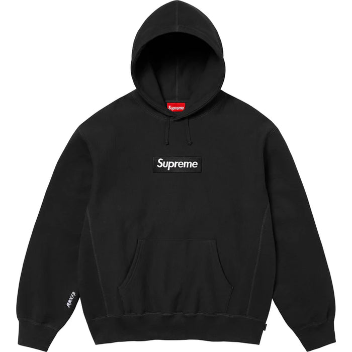 SUPREME BOX LOGO BLACK HOODIE (FW25) – PAIRFECT