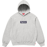 SUPREME BOX LOGO HEATHER GREY HOODIE (FW25)