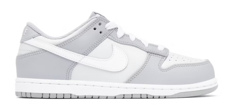 NIKE DUNK LOW TWO TONE GREY (KIDS)