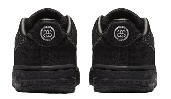 NIKE AIR FORCE 1 X STUSSY BLACK (INFANTS)