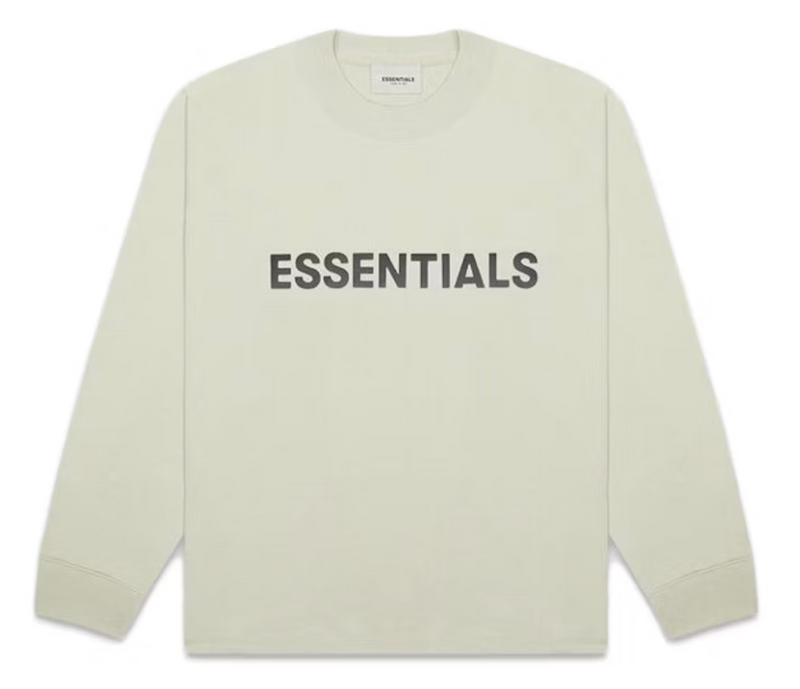 FOG ESSENTIALS LONG SLEECE TSHIRT "SAGE" FW20