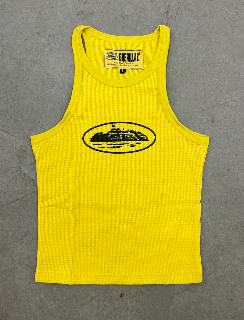 CORTEIZ OG WOMENS TANK TOP "YELLOW/BLACK"