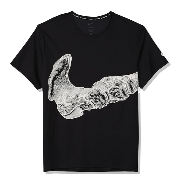 NIKE RUNNING DIVISION GRAPHIC T-SHIRT 'BLACK'