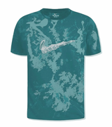 NIKE DIVISION BONE GRAPHIC T-SHIRT 'TEAL BLEACHED'