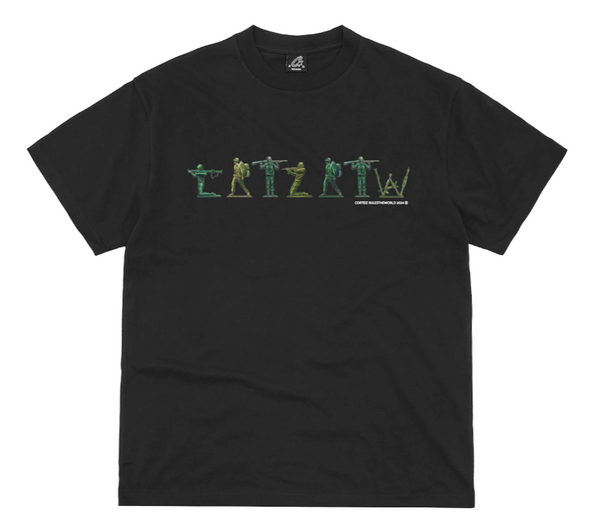 CORTEIZ "ARMY ALPHABET" BLACK T-SHIRT