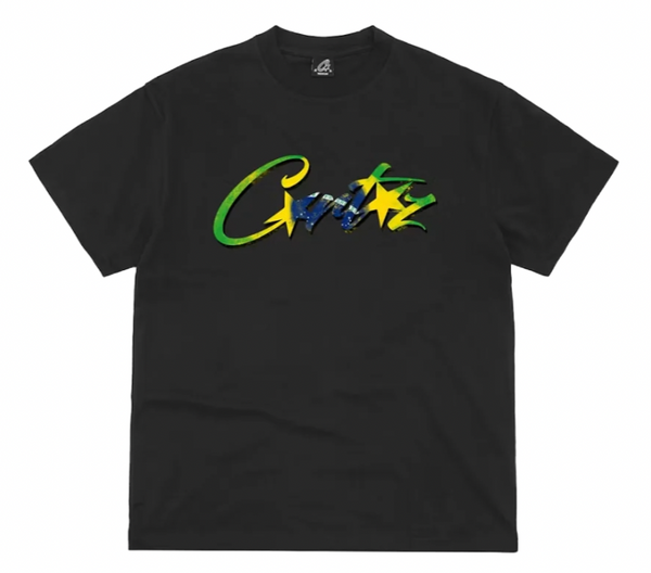 CORTEIZ "BRASIL" BLACK T-SHIRT