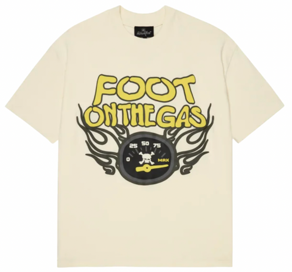 BROKEN PLANET  "FOOT ON THE GAS" T-SHIRT