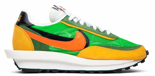 NIKE X SACAI LDWAFFLE GUSTO GREEN