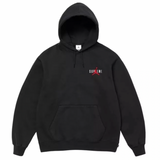 SUPREME X JORDAN BLACK HOODIE