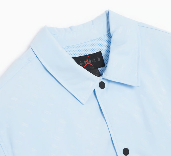 JORDAN ESSENTIAL PALE BLUE OVERSHIRT