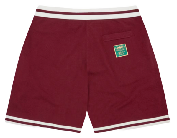 CORTEIZ DEALA KNIT "BURGENDY" SHORTS