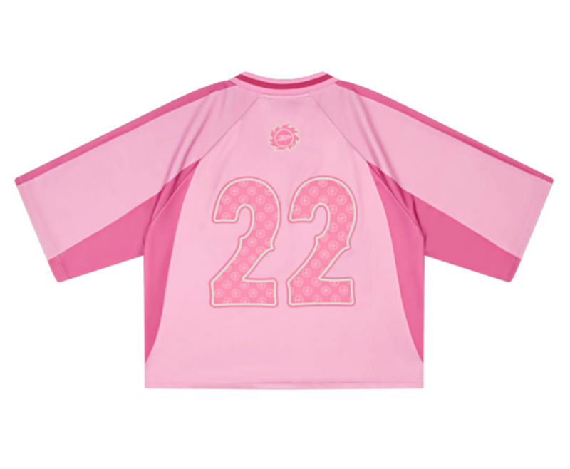 BROKEN PLANET 'STARGIRL PINK' FOOTBALL JERSEY