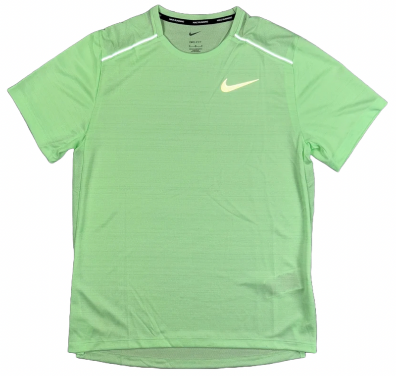 NIKE MILER 1.0 T-SHIRT 'VAPOUR GREEN’