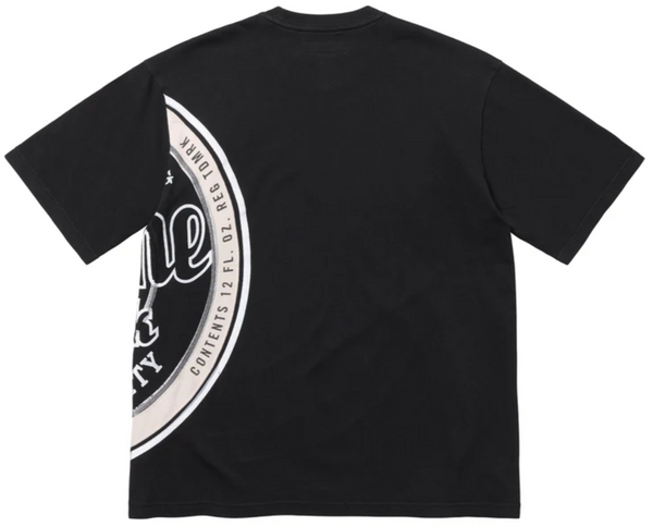 SUPREME LAGER 'BLACK' T-SHIRT (SS25)