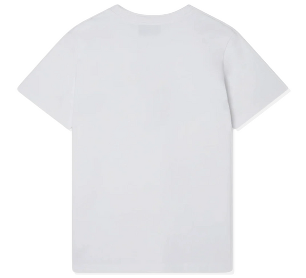 CASABLANCA 'PLAYFUL STRIPES' WHITE JERSEY T-SHIRT