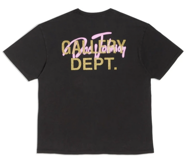 GALLERY DEPT 'BODY COCKTAILS' BLACK T-SHIRT