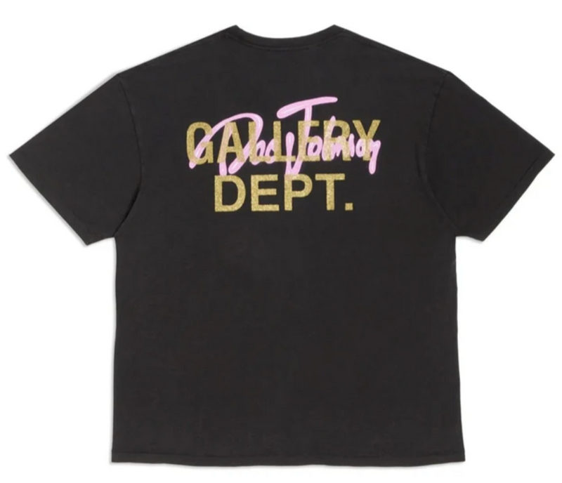 GALLERY DEPT 'BODY COCKTAILS' BLACK T-SHIRT