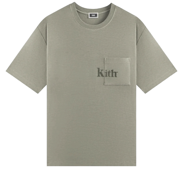 KITH QUINN S/S POCKET T-SHIRT 'HAZE'