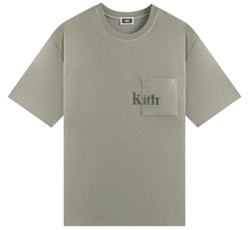 KITH QUINN S/S POCKET T-SHIRT 'HAZE'