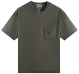 KITH QUINN S/S POCKET T-SHIRT 'MACHINE GREEN'