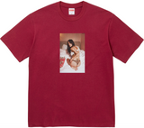 SUPREME X LARRY CLARK NEIGHBOUR T-SHIRT 'CARDINAL RED' (FW26)