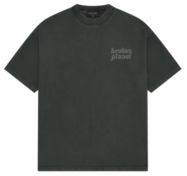 BROKEN PLANET "WASHED BLACK BASICS" T-SHIRT