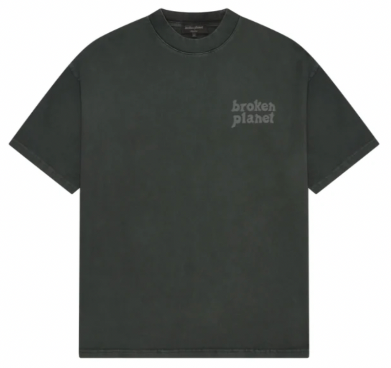 BROKEN PLANET "WASHED BLACK BASICS" T-SHIRT