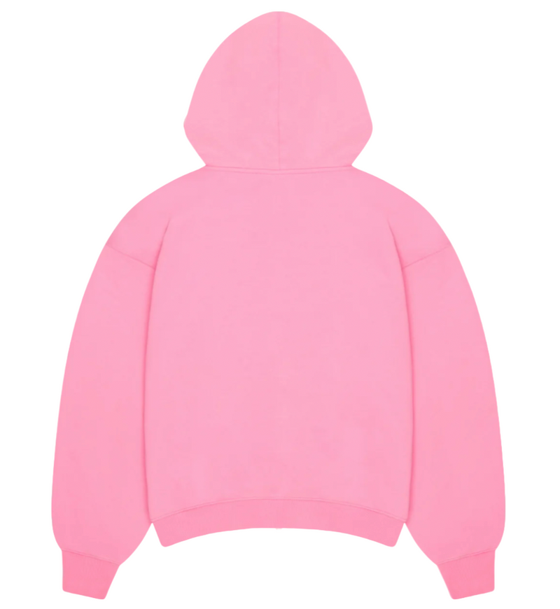 BROKEN PLANET "CANDY PINK" ZIP UP HOODIE