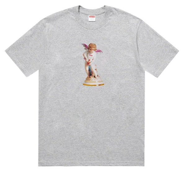 SUPREME GREY CUPID T-SHIRT