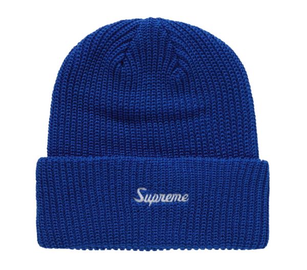 SUPRME BLUE LOOSE GUAGE BEANIE (FW24)