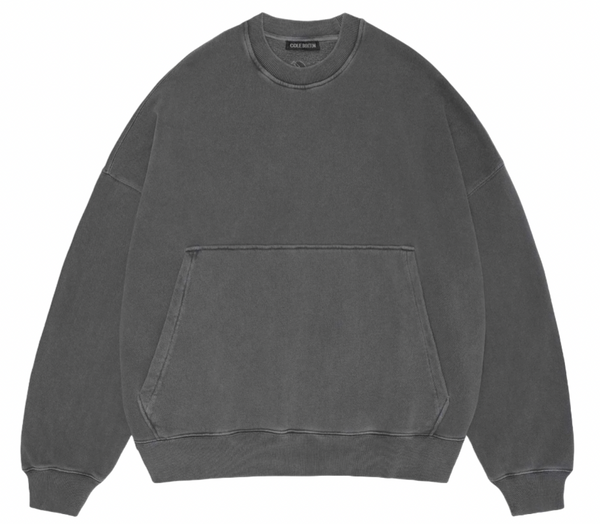 COLE BUXTON CROPPED "VINTAGE BLACK" SWEATSHIRT