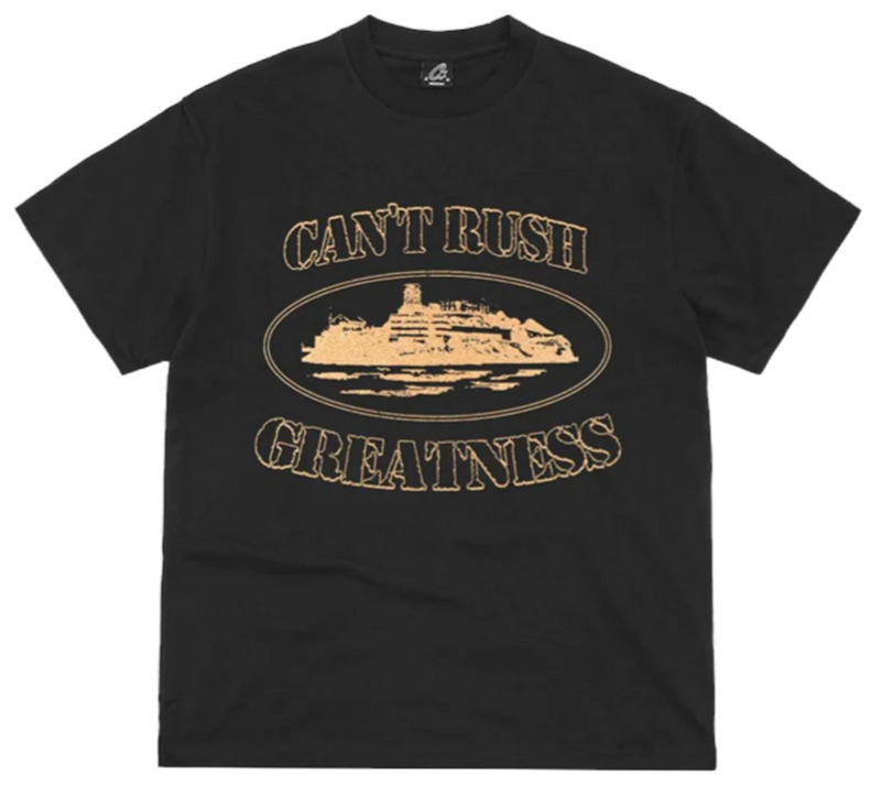 CORTEIZ X CENTRAL CEE SYNA 'CANT RUSH GREATNESS' T-SHIRT – PAIRFECT CORTEIZ X CENTRAL CEE SYNA 'CANT RUSH GREATNESS' T-SHIRT – PAIRFECT