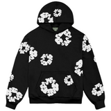 DENIM TEARS COTTON WREATH 'BLACK' HOODIE